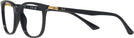 Square Black Ray-Ban 7211 Computer Style Progressive View #3