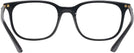 Square Black Ray-Ban 7211 Computer Style Progressive View #4
