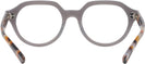 Round Opal Grey Ray-Ban 7214 Computer Style Progressive View #4