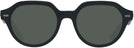 Round Black Ray-Ban 7214 Progressive No Line Reading Sunglasses View #2