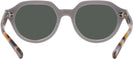 Round Opal Grey Ray-Ban 7214 Progressive No Line Reading Sunglasses View #4