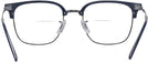 Square Blue On Gunmetal Ray-Ban 7216 Bifocal View #4