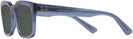 Rectangle Transparent Blue Ray-Ban 7217 Bifocal Reading Sunglasses View #3