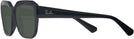 Square Black Ray-Ban 7225 Bifocal Reading Sunglasses View #3