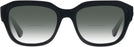Square Black Ray-Ban 7225 w/ Gradient Bifocal Reading Sunglasses View #2