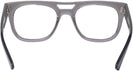 Aviator,Square Transparent Gray Ray-Ban 7226 Single Vision Full Frame View #4