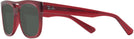 Aviator,Square Transparent Red Ray-Ban 7226 Progressive No-Line Reading Sunglasses View #3