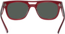 Aviator,Square Transparent Red Ray-Ban 7226 Progressive No-Line Reading Sunglasses View #4