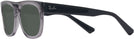 Aviator,Square Transparent Gray Ray-Ban 7226 Progressive No-Line Reading Sunglasses View #3