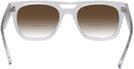 Aviator,Square Transparent Ray-Ban 7226 w/ Gradient Bifocal Reading Sunglasses View #4