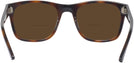 Square Havana Ray-Ban 7228 Bifocal Reading Sunglasses View #4