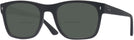 Square Matte Black Ray-Ban 7228 Bifocal Reading Sunglasses View #1