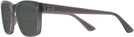 Square Opal Dark Grey Ray-Ban 7228 Bifocal Reading Sunglasses View #3