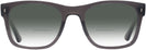 Square Opal Dark Grey Ray-Ban 7228 w/ Gradient Bifocal Reading Sunglasses View #2