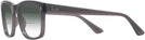 Square Opal Dark Grey Ray-Ban 7228 w/ Gradient Bifocal Reading Sunglasses View #3