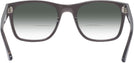 Square Opal Dark Grey Ray-Ban 7228 w/ Gradient Bifocal Reading Sunglasses View #4