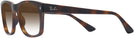 Square Havana Ray-Ban 7228 w/ Gradient Progressive No-Line Reading Sunglasses View #3