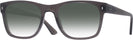 Square Opal Dark Grey Ray-Ban 7228 w/ Gradient Progressive No-Line Reading Sunglasses View #1