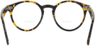 Round Yellow Havana Ray-Ban 7680V Bifocal View #4