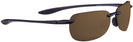 Rectangle Gloss Black/hcl Lens Maui Jim Sandy Beach 408 Bifocal Reading Sunglasses View #1