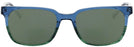 Square Blue Green Seattle Eyeworks 970 Progressive No Line Reading Sunglasses View #2