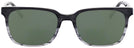 Square Dark Grey Gradient Seattle Eyeworks 971L Progressive No Line Reading Sunglasses View #2