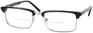 Rectangle Black Seattle Eyeworks 976 Bifocal View #1