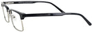 Rectangle Black Seattle Eyeworks 976 Progressive No-Lines View #3