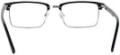 Rectangle Black Seattle Eyeworks 976 Progressive No-Lines View #4