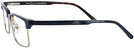 Rectangle Blue On Tortoise Seattle Eyeworks 976 Progressive No-Lines View #3