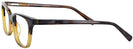 Square Gradient Brown Seattle Eyeworks 977 Bifocal View #3