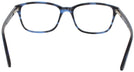 Square Blue Tortoise Seattle Eyeworks 938 Single Vision Full Frame View #4
