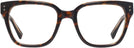 Square Dark Tortoise Seattle Eyeworks 981 Single Vision Full Frame View #2