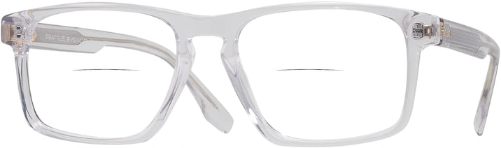 Rectangle Crystal Seattle Eyeworks 982 Bifocal View #1