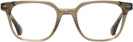 Square Transparent Grey Seattle Eyeworks 983 Single Vision Full Frame View #2