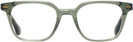 Square Transparent Green Seattle Eyeworks 983 Computer Style Progressive View #2
