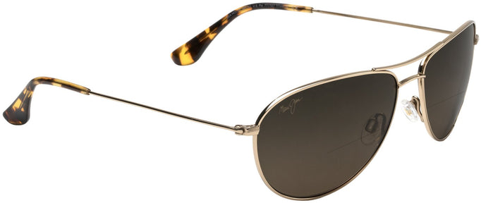 Aviator  Maui Jim Sea House 772 Bifocal Reading Sunglasses View #1