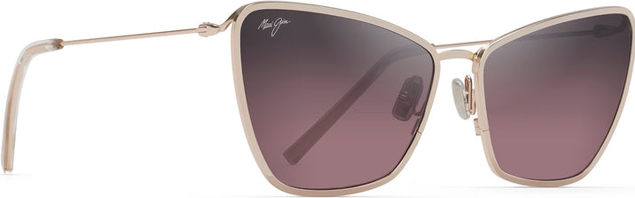 Rectangle Rose Gold/Maui Rose Lens Maui Jim Puakenikeni 823 View #1