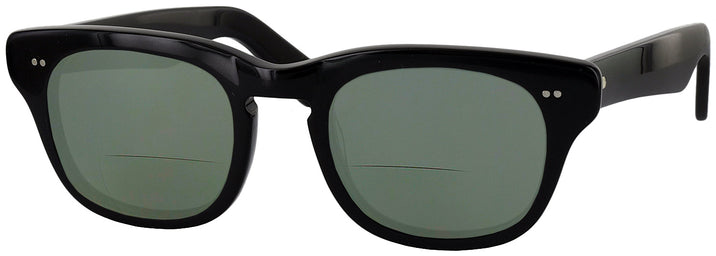 Square Black Shuron Sidewinder 48 Bifocal Reading Sunglasses View #1