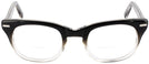 Wayfarer Black Fade Shuron Freeway 48 (Women&#39;s Average Fit) Bifocal View #2