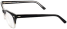 Wayfarer Black Fade Shuron Freeway 48 (Women&#39;s Average Fit) Bifocal View #3