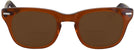 Wayfarer Brown Smoke Shuron Freeway 48 (Women&#39;s Average Fit) Bifocal Reading Sunglasses View #2