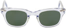 Wayfarer Crystal Shuron Freeway 48 (Women&#39;s Average Fit) Bifocal Reading Sunglasses View #2