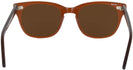 Wayfarer Brown Smoke Shuron Freeway 52 (Men&#39;s Average Fit) Bifocal Reading Sunglasses View #4