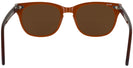 Wayfarer Brown Smoke Shuron Freeway 54 (Mens XL Fit) Bifocal Reading Sunglasses View #4