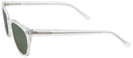 Wayfarer Crystal Shuron Freeway 54 (Mens XL Fit) Progressive No Line Reading Sunglasses View #3