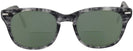 Wayfarer Demi Grey Shuron Freeway 54 (Mens XL Fit) Bifocal Reading Sunglasses View #2
