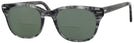 Wayfarer Demi Grey Shuron Freeway 54 (Mens XL Fit) Bifocal Reading Sunglasses View #1