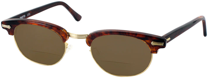 ClubMaster Tortoise Shuron Revelation (Women&#39;s Average Fit) Bifocal Reading Sunglasses View #1