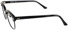ClubMaster Black with Black Shuron Ronsir 50 (Men&#39;s Average Fit) Single Vision Full Frame View #3